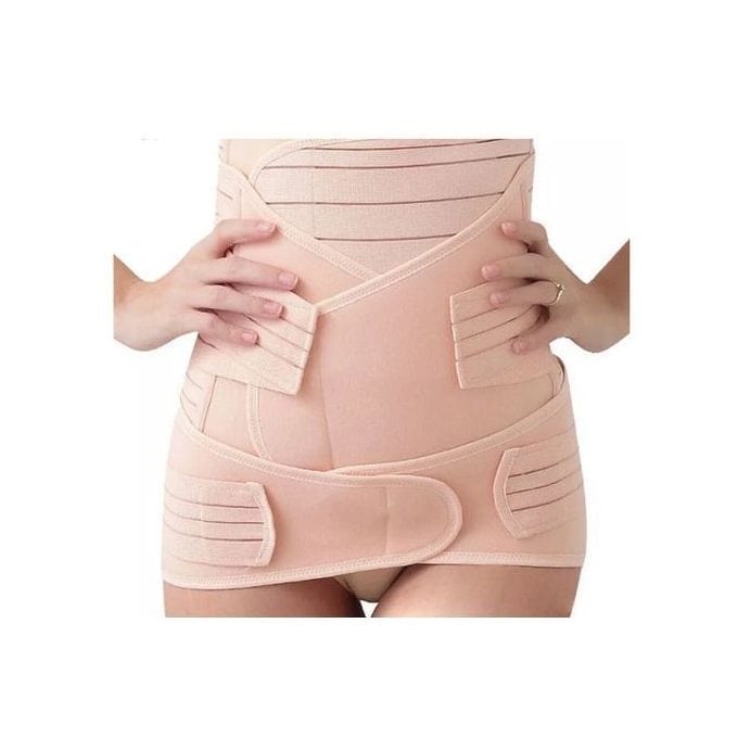 3 en 1 Ceinture Post-Partum Accouchement Ceinture Récupération Gaine Postnatal