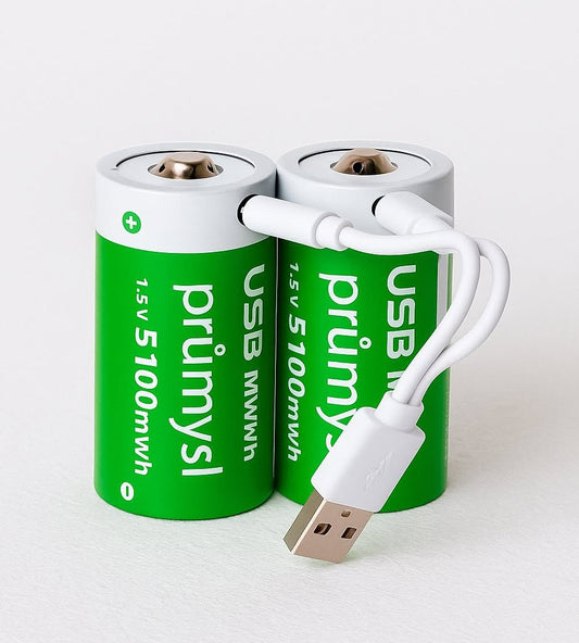 Batterie Rechargeable USB Prumysl 1.5V – Solution du Chauffe-eau