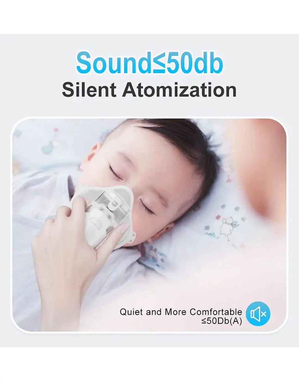 Nébuliseur à Mailles JSL-W302 avec Masques  Mini Inhalateur